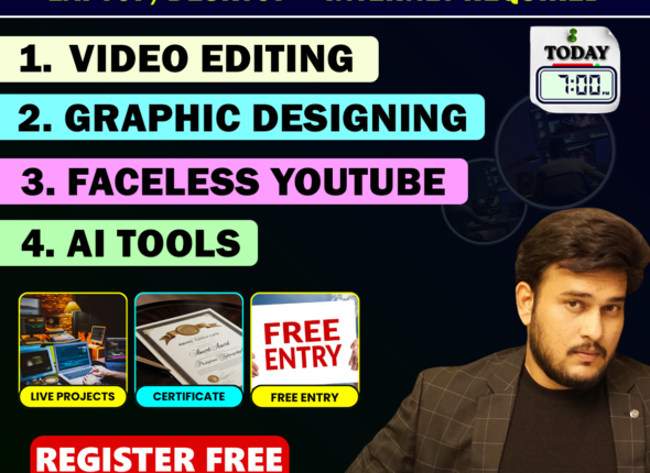 Video Editing, Graphic Design & AI Tools Course - New Batch Starts 20 July 2026 | KODAA