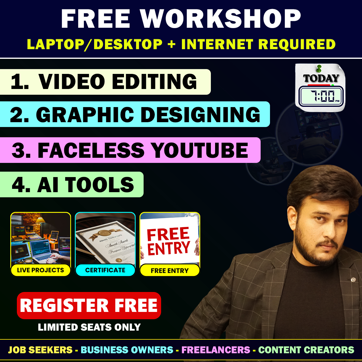 Video Editing, Graphic Design & AI Tools Course - New Batch Starts 20 July 2026 | KODAA